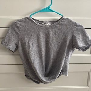 Zara Twist Front Crop Top